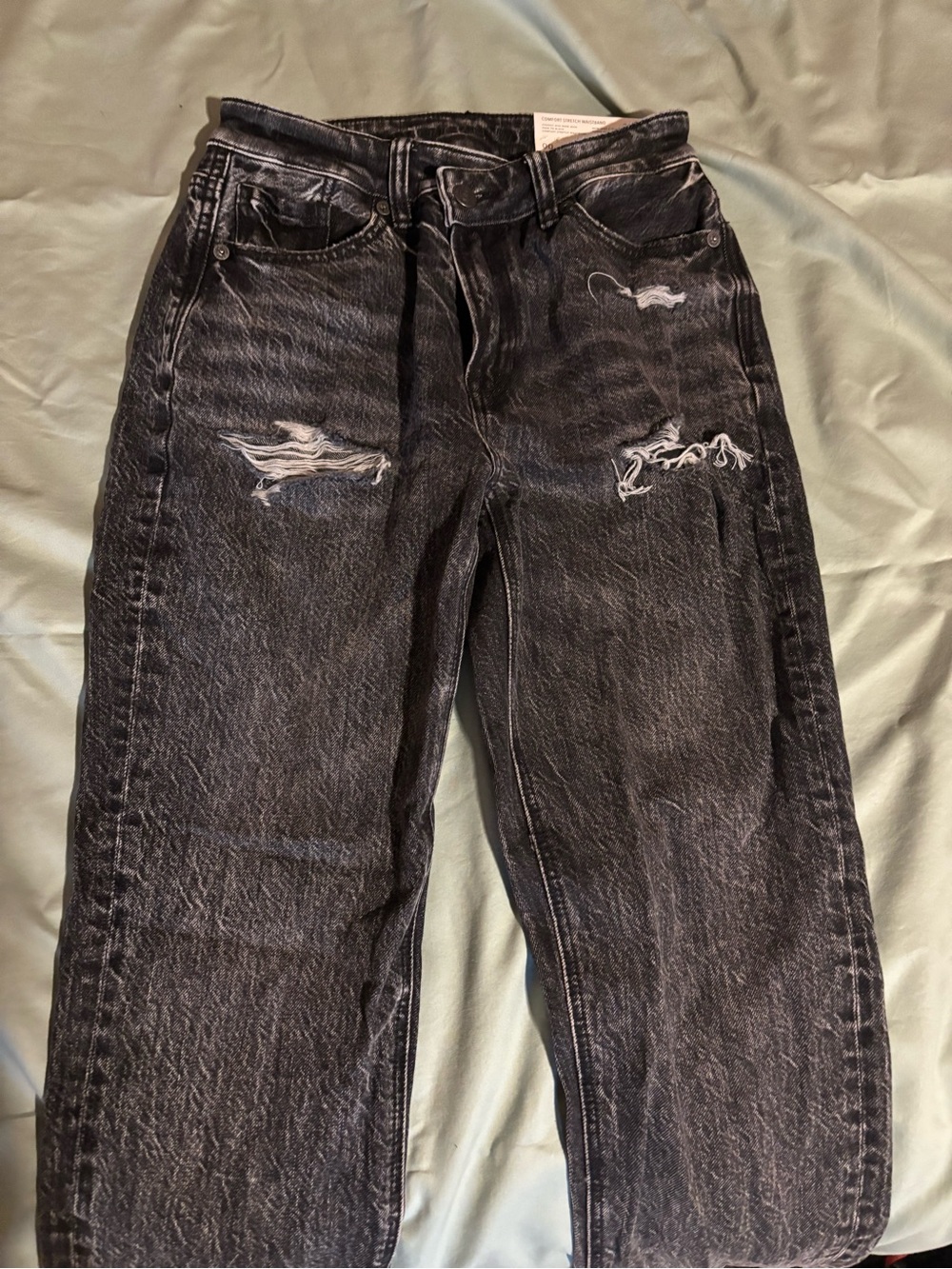 American Eagle Outfitters high waisted Black mom jeans